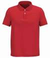 NS207 Native Spirit Piqué Polo Shirt poppy red colour image